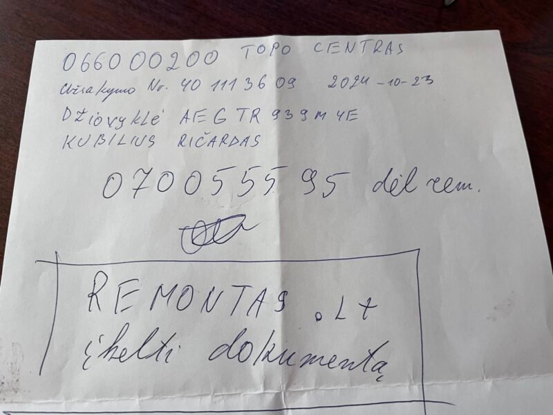 Džiovyklė AEG TR939M4E