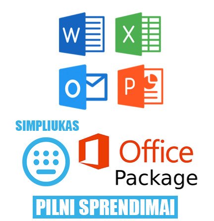 SIMPLIUKAS | biuro programų „Microsoft Office“ pilni sprendimai
